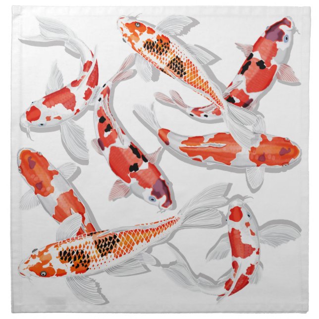 Koi Napkin (Front)