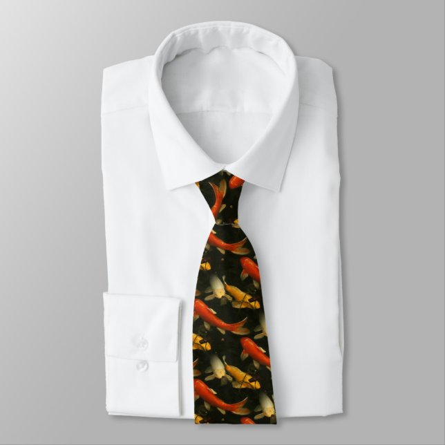 Koi Neck Tie (Tied)