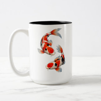 koi on mug