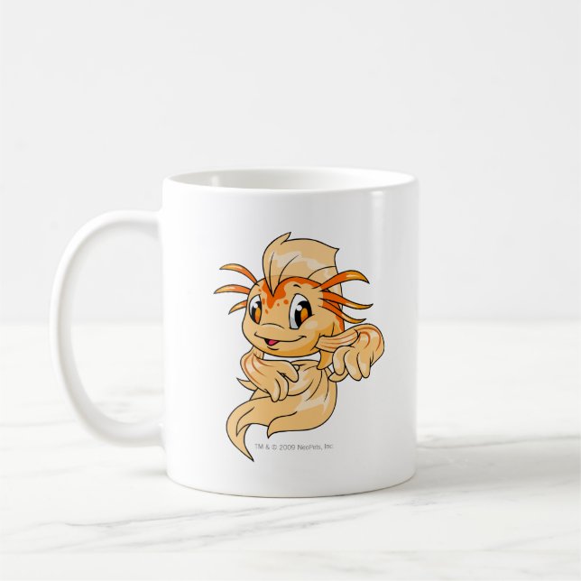 Koi Orange Coffee Mug (Left)