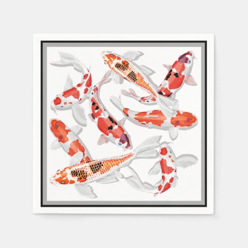 Koi Paper Napkins