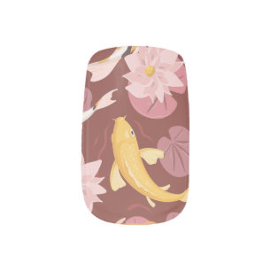 Koi Pond Bliss Press On Nails Minx Nail Art