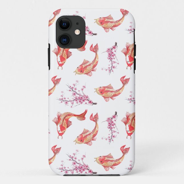 Koi Pond Case-Mate iPhone Case (Back)