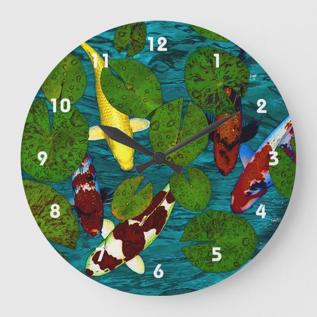 KOI POND Clock (Front)