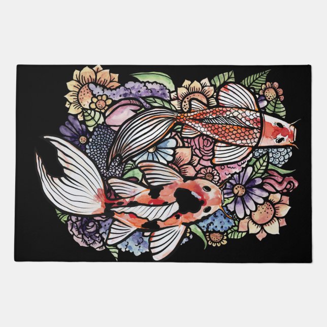 Koi Pond                                           Doormat (Front)