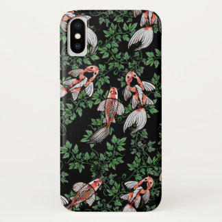 Koi Pond Fish Artwork iPhone X Case