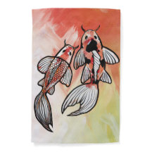 Koi Pond Fish Artwork                             