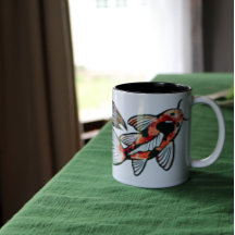 Koi Pond Fish Artwork                             