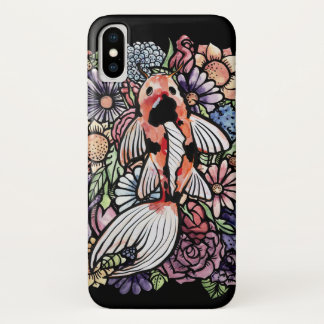 Koi Pond Garden Kois Art Pons Gardening            iPhone X Case