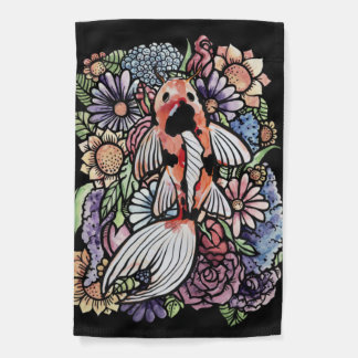 Koi Pond Garden Kois Art Pons Gardening Flag