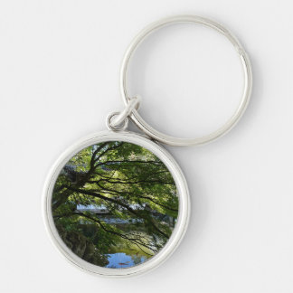 Koi Pond in Chinese Garden Keychain