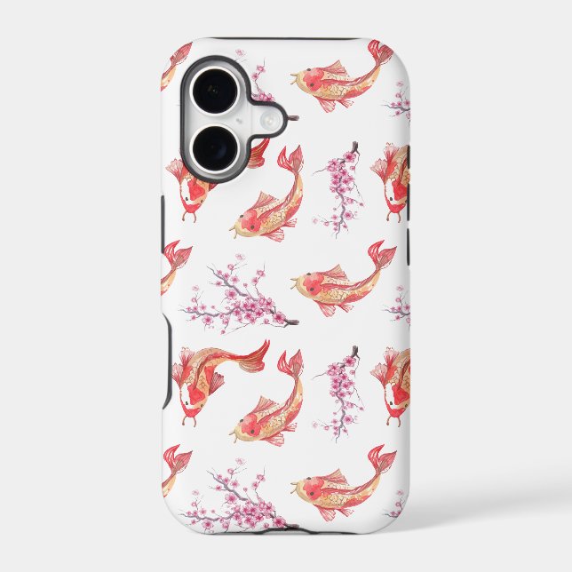 Koi Pond Iphone Case (Back)