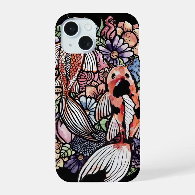 Koi Pond                                           Iphone Case (Back)
