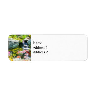 Koi Pond Label