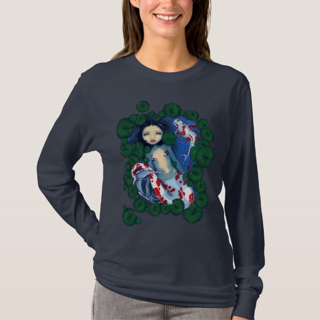 Koi Pond Mermaid Shirt (Front)