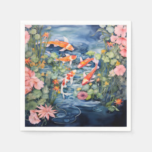 Koi Pond Napkins