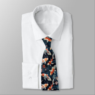 Koi Pond Necktie