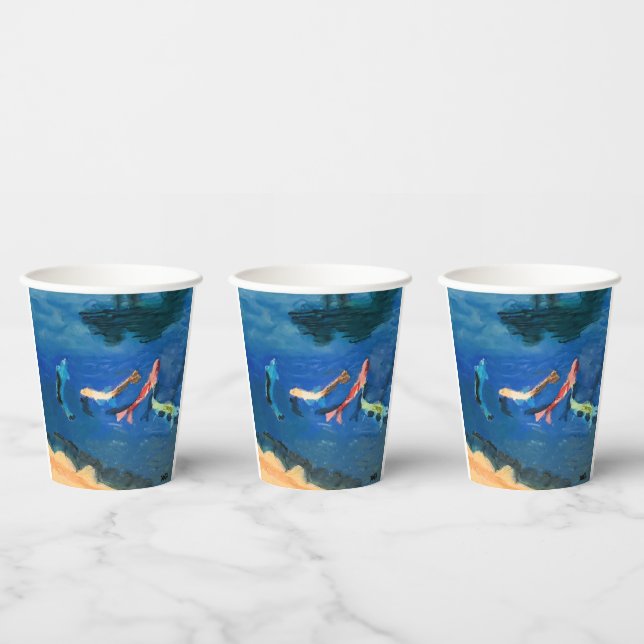 Koi Pond Paper Cups (Multi)