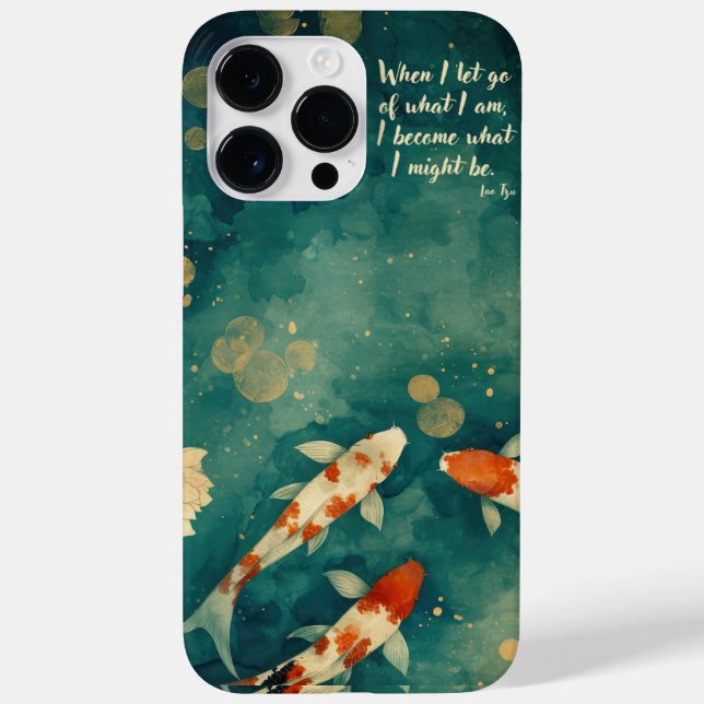 Koi Pond Phone Case (Back)