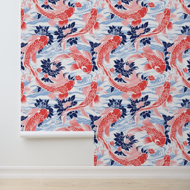 Koi Pond Serenity Wallpaper (Application)