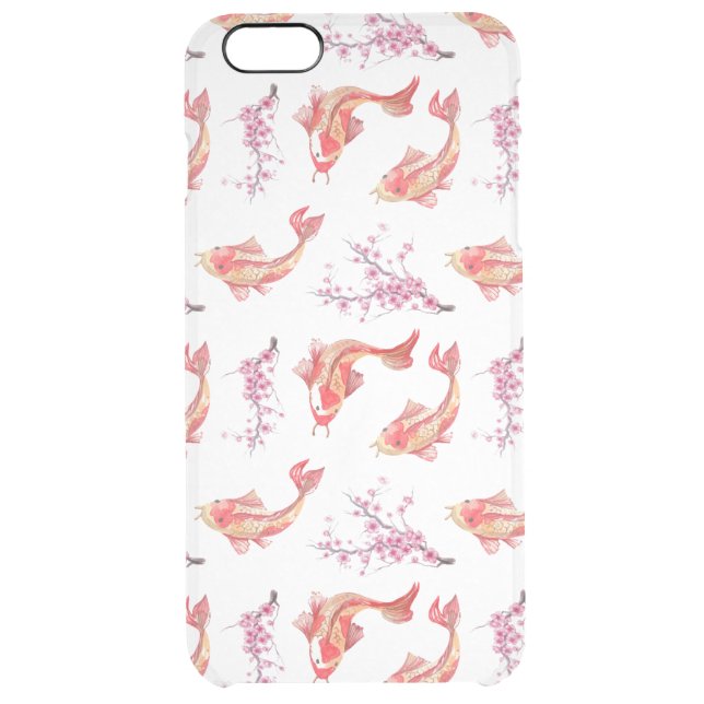 Koi Pond Uncommon iPhone Case (Back)