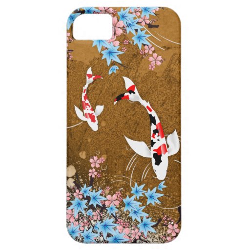 Koi Pond - wood - Japanese Design iPhone Case | Zazzle