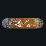 Koi Pond - wood - Japanese Design Skateboard<br><div class="desc">Design inspired by Japanese art.</div>