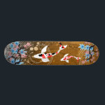 Koi Pond - wood - Japanese Design Skateboard<br><div class="desc">Design inspired by Japanese art.</div>
