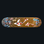 Koi Pond - wood - Japanese Design Skateboard Deck<br><div class="desc">Design inspired by Japanese art.</div>