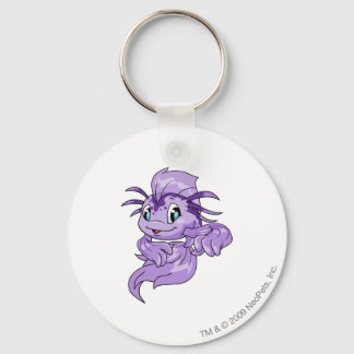Koi Purple Keychain