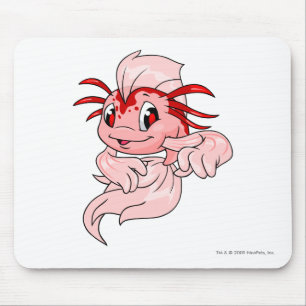Koi Red Mouse Pad