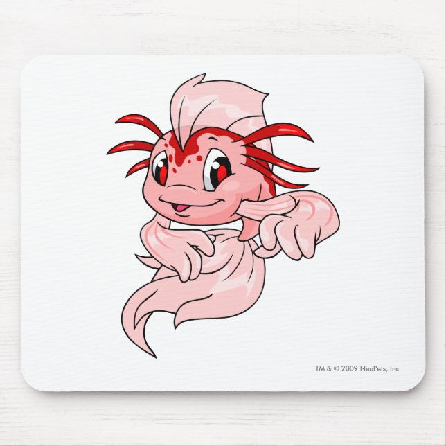 Koi Red Mouse Pad (Front)