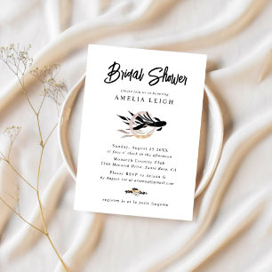 Koi Sakana Bridal Shower Invitation