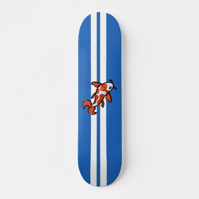 Koi Sk8Bordz Skateboard Deck (Front)