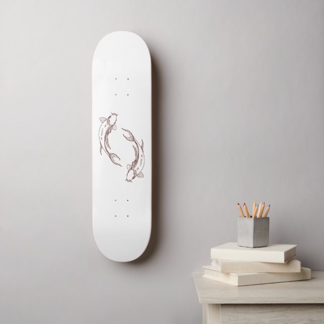 Koi Skateboard (Wall Art)