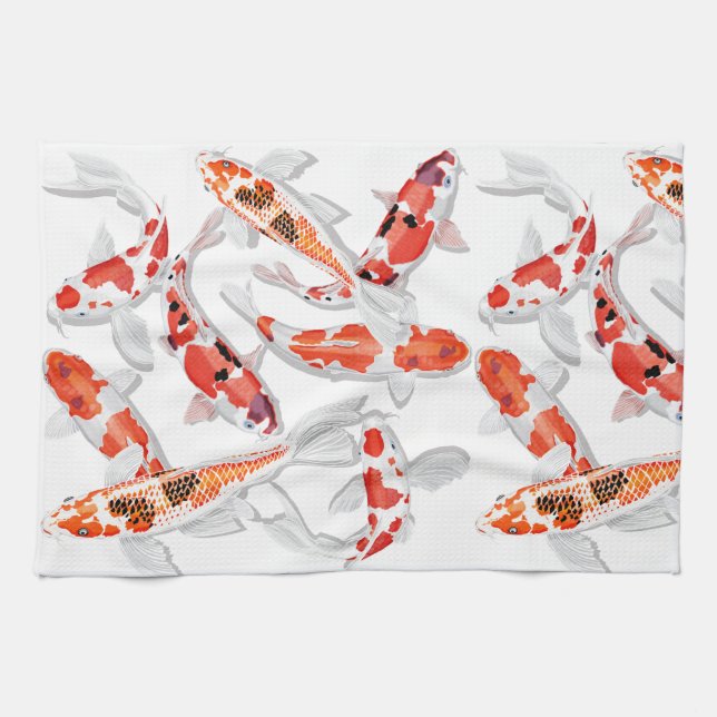Koi Towel (Horizontal)