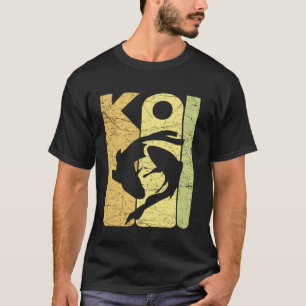 Koi Vintage Japanese Koi Carp Fish Retro Nishikigo T-Shirt