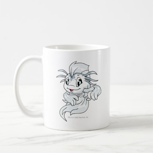 Koi White Coffee Mug (Left)