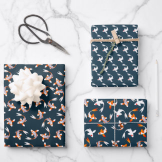 Koi Wrapping Paper Sheets