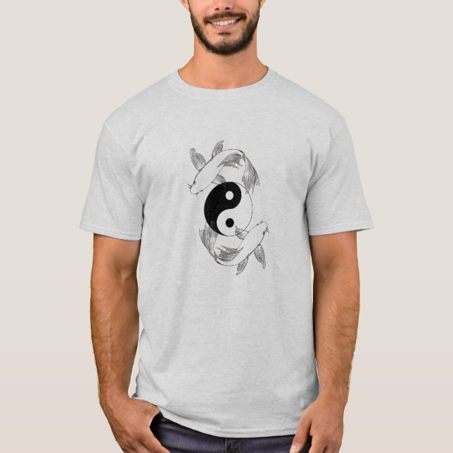 Koi Ying Yang T-Shirt (Front)
