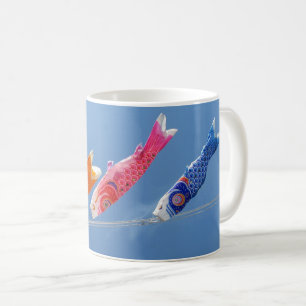 Koinobori (carp streamers): Japan Coffee Mug