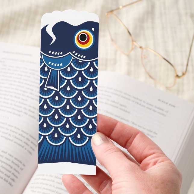 Koinobori Japanese Carp Streamer Bookmarks (Hand)