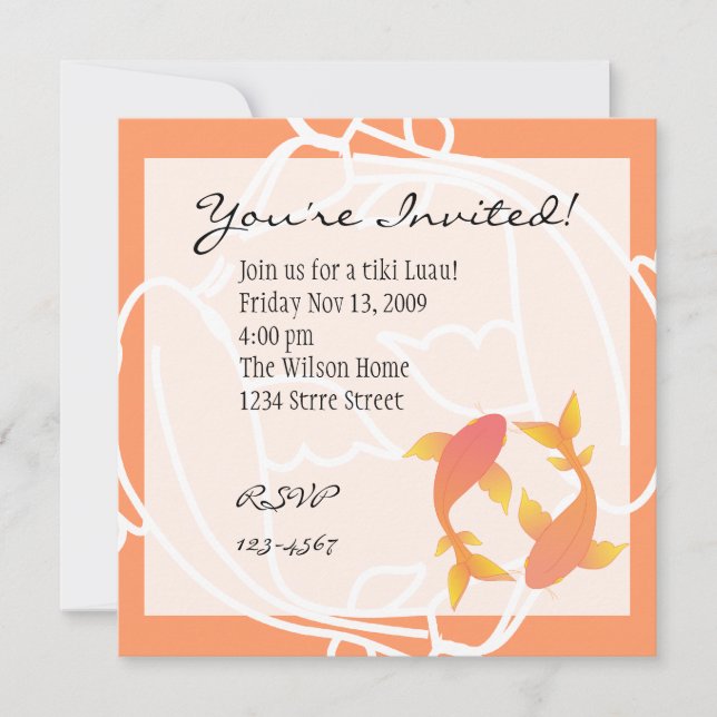Kois Invitation (Front)