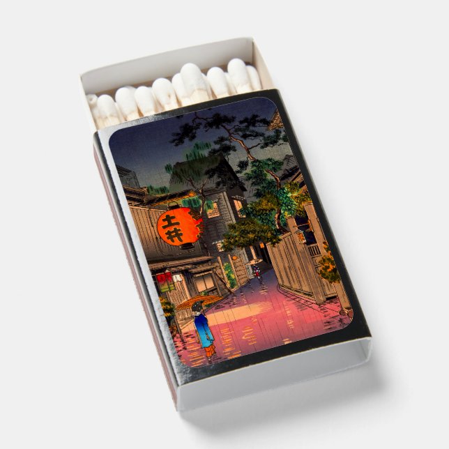 Koitsu - Evening at Ushigome Matchboxes (Front Open)