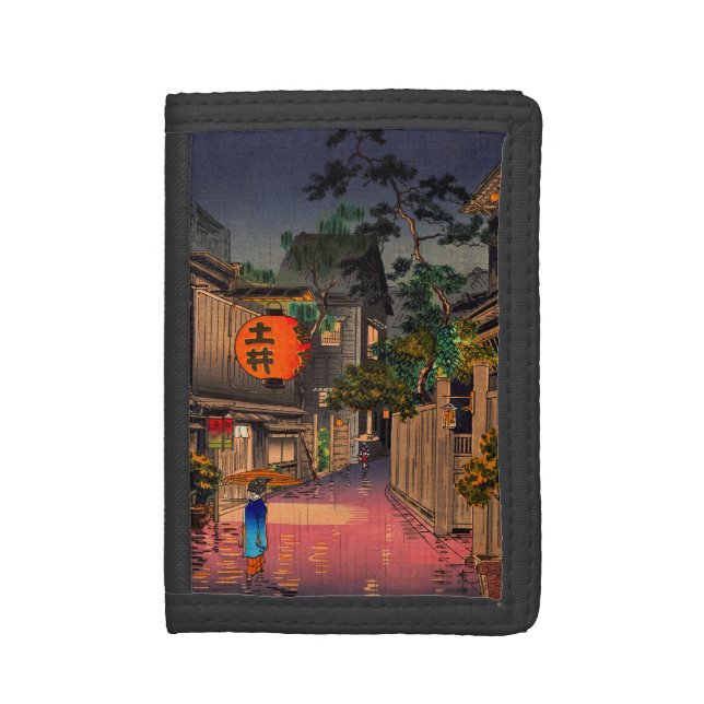 Koitsu - Evening at Ushigome Trifold Wallet (Front Vertical)
