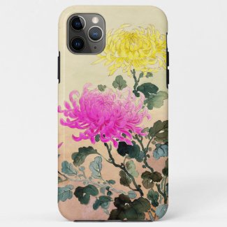 Koitsu Tsuchiya Chrysanthemum japanese flowers art Case-Mate iPhone Case