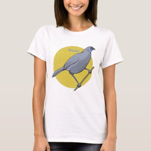 Kokako Nz Bird T_Shirt