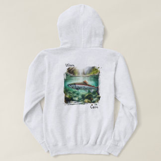 Kokanee in the Mountain Brook Calm Hoodie