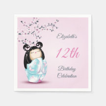 Kokeshi Doll Cherry Blossom | Girl´s Birthday