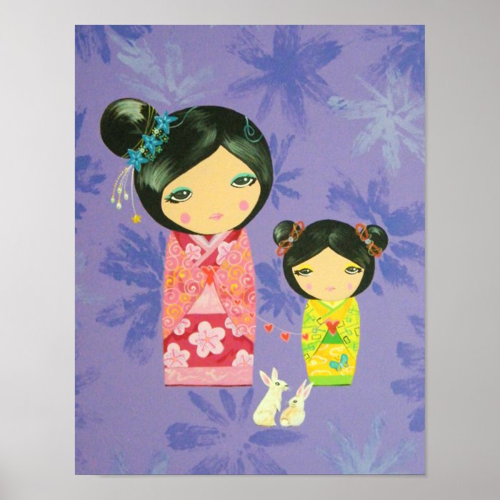 Kokeshi Doll   Love Binds Us Together Poster